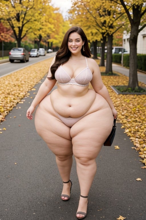 Hyper Bottom Heavy Hourglass Shape, Fat Soft Legs, Disproportionate Hyper Pearshape Pornografia peluda com IA