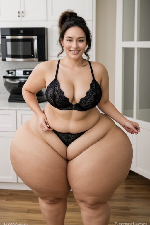 Thick, Lencería, SsbbwFurry IA