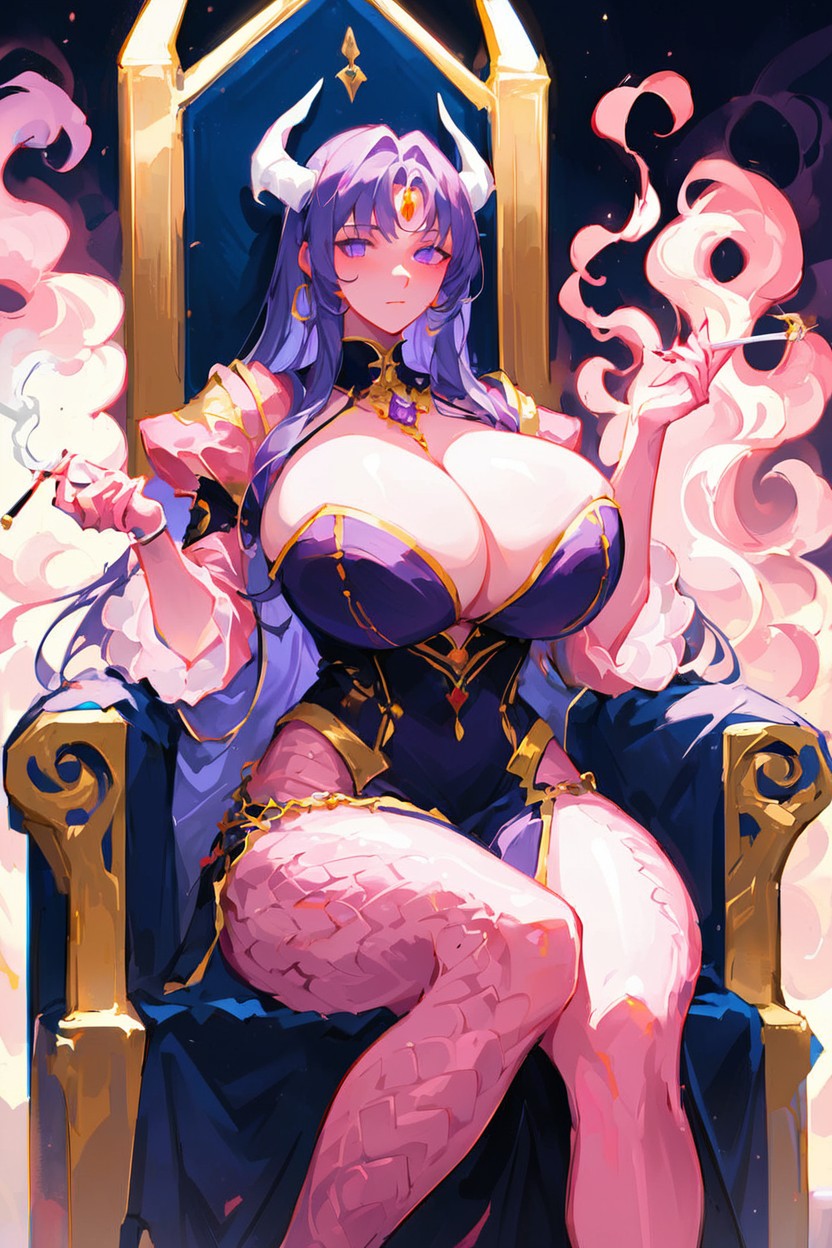 Vibrant, Ethereal, Holding Joint Hentai AI Porn