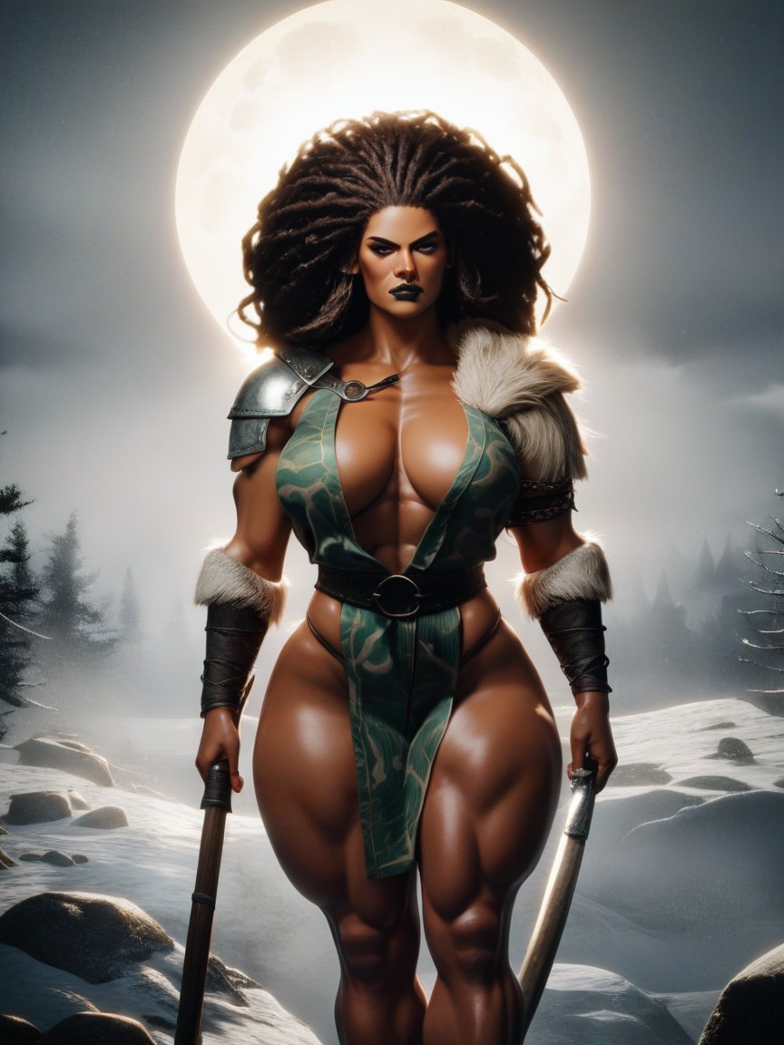 High Color Contrast, High Color Saturation, Chest Wider Than Hips Hentai AI Porn