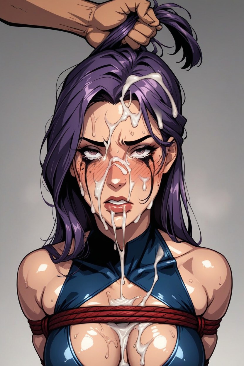 Submissive, Cum In Hair, Hyper Cum On Face AI Porn