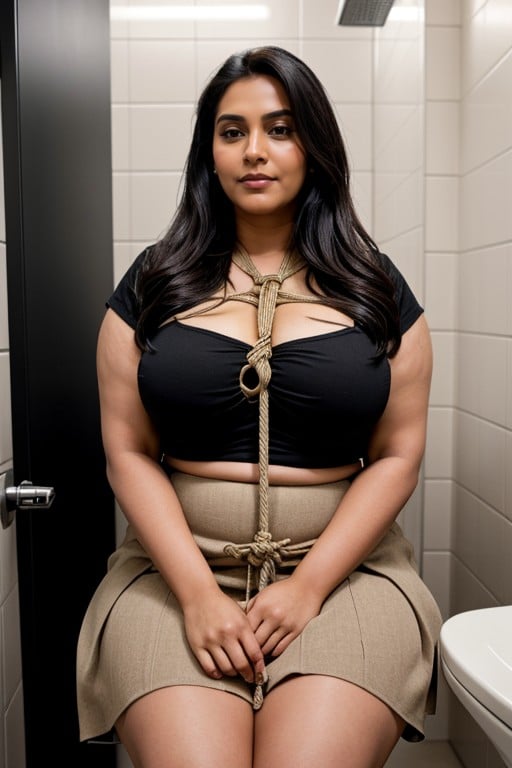 A Indian Bbw Woman, 坐下, 髮髻sites.postSEOTitles