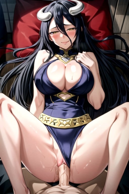 Screencap, Große Brust, Albedo (overlord)Hentai KI Porno