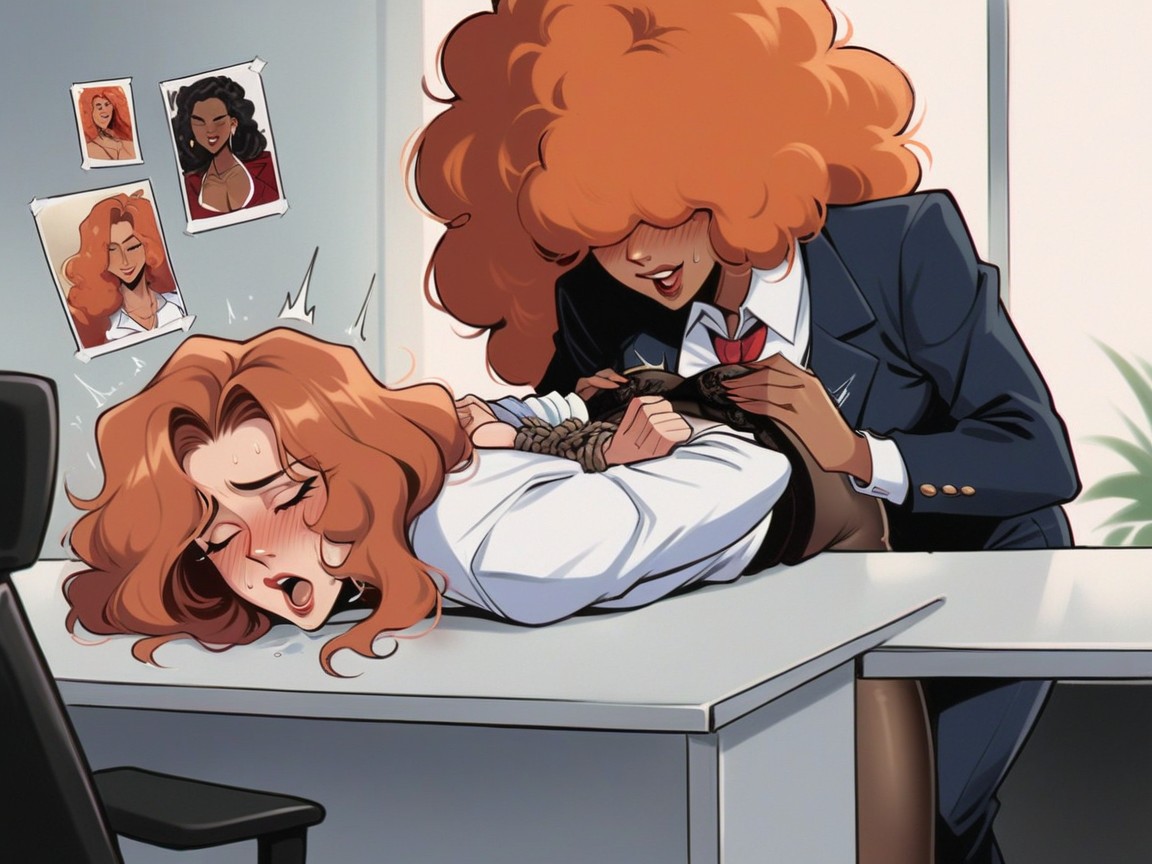 Eyes Closed, Sweaty, Close Up Hentai AI Porn