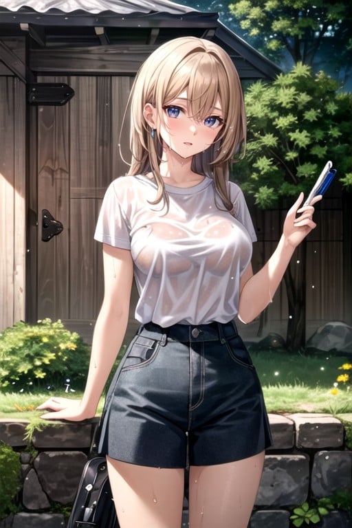 Wet T-shirt Contest Hentai AI Porn