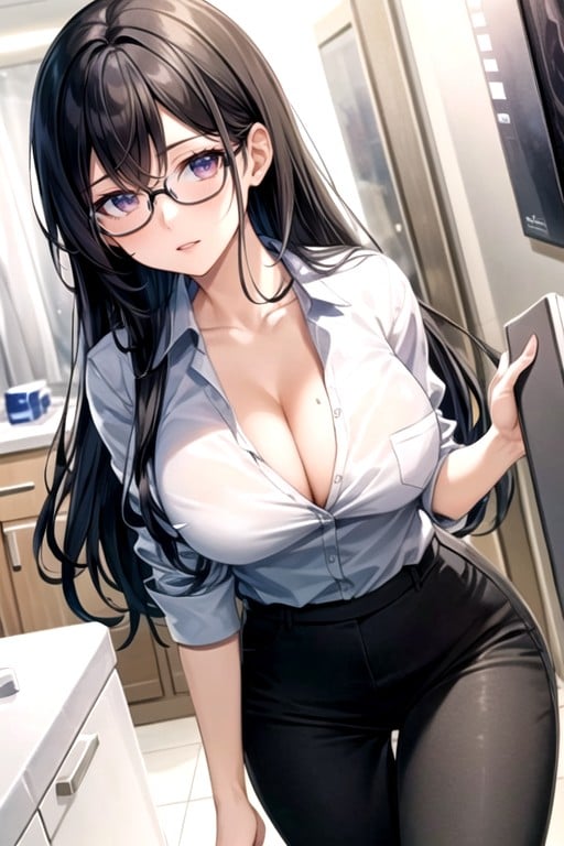 Teacher, Glasses, Hospital Furry AI Porn