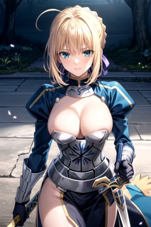 Nu, Artoria Pendragon Hentai IA pornografia