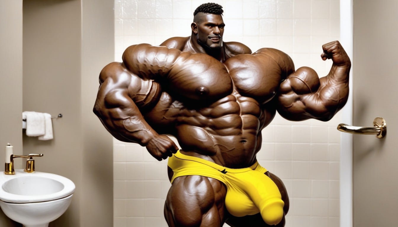 Extremely Muscular, Hyper Muscle, 18+ AI Gay Porn