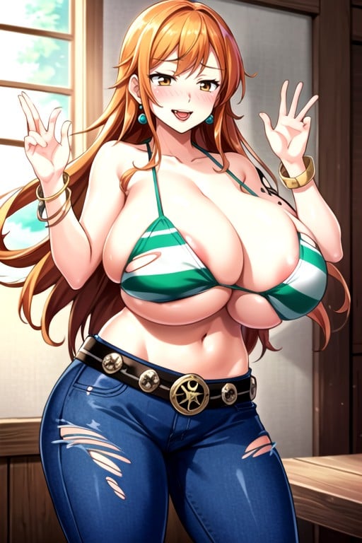 Teacher, Nami (one Piece), Massive Ass Furry AI Porn