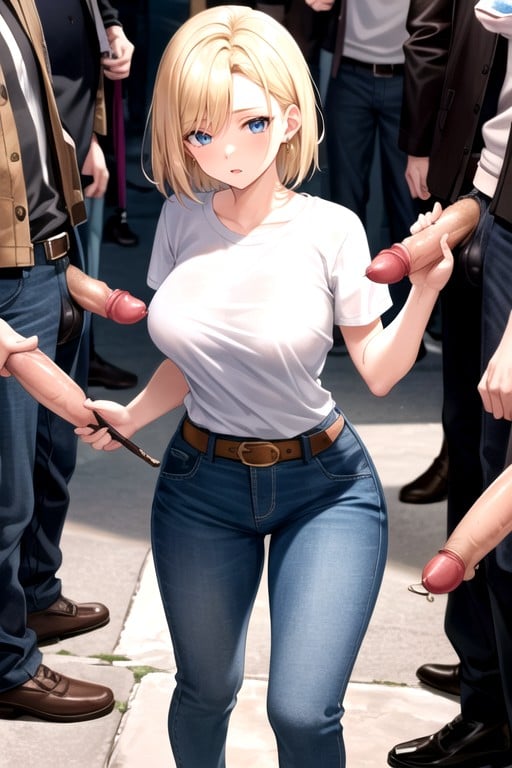 De Arriba A Abajo, 20+, Android 18 (dragon Ball Z)Porno shemale IA