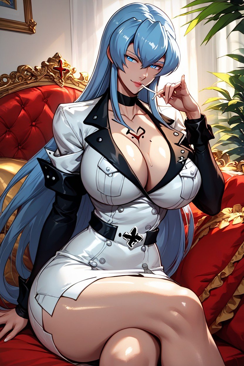 Tall, Esdeath, Shiny Breastsites.postSEOTitles