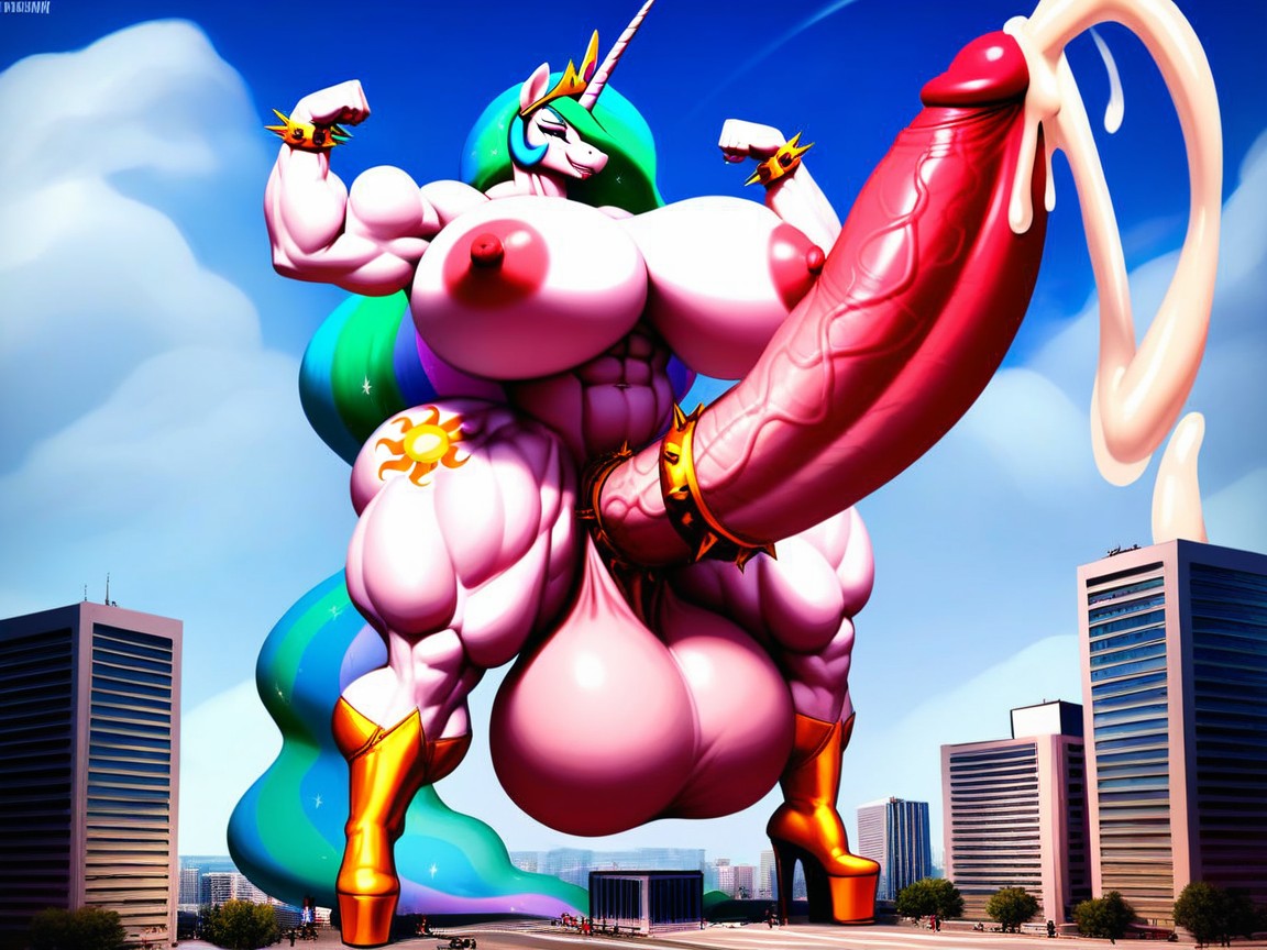 Full Body, City, Standing Furry AI Porn