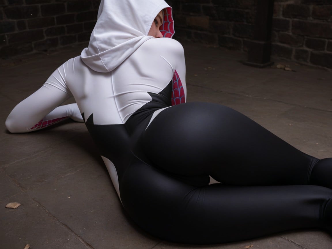 後視圖, Spider Gwen Bodysuit, 腰部鏡頭sites.postSEOTitles