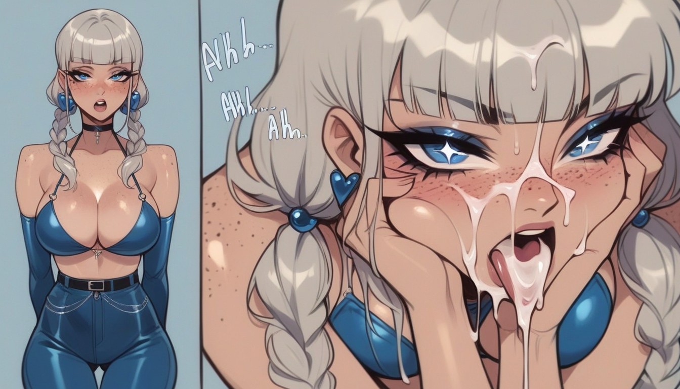 Mascara, Arm Warmers, Bored Hentai AI Porn