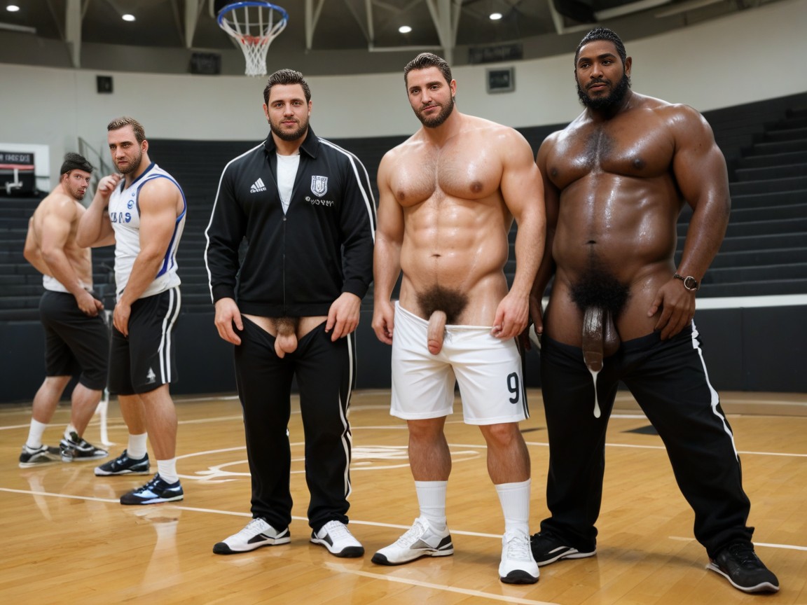 Hairy Legs, Uncut Cocks Out Of Pants, Hairy Chest AI Gay Porn
