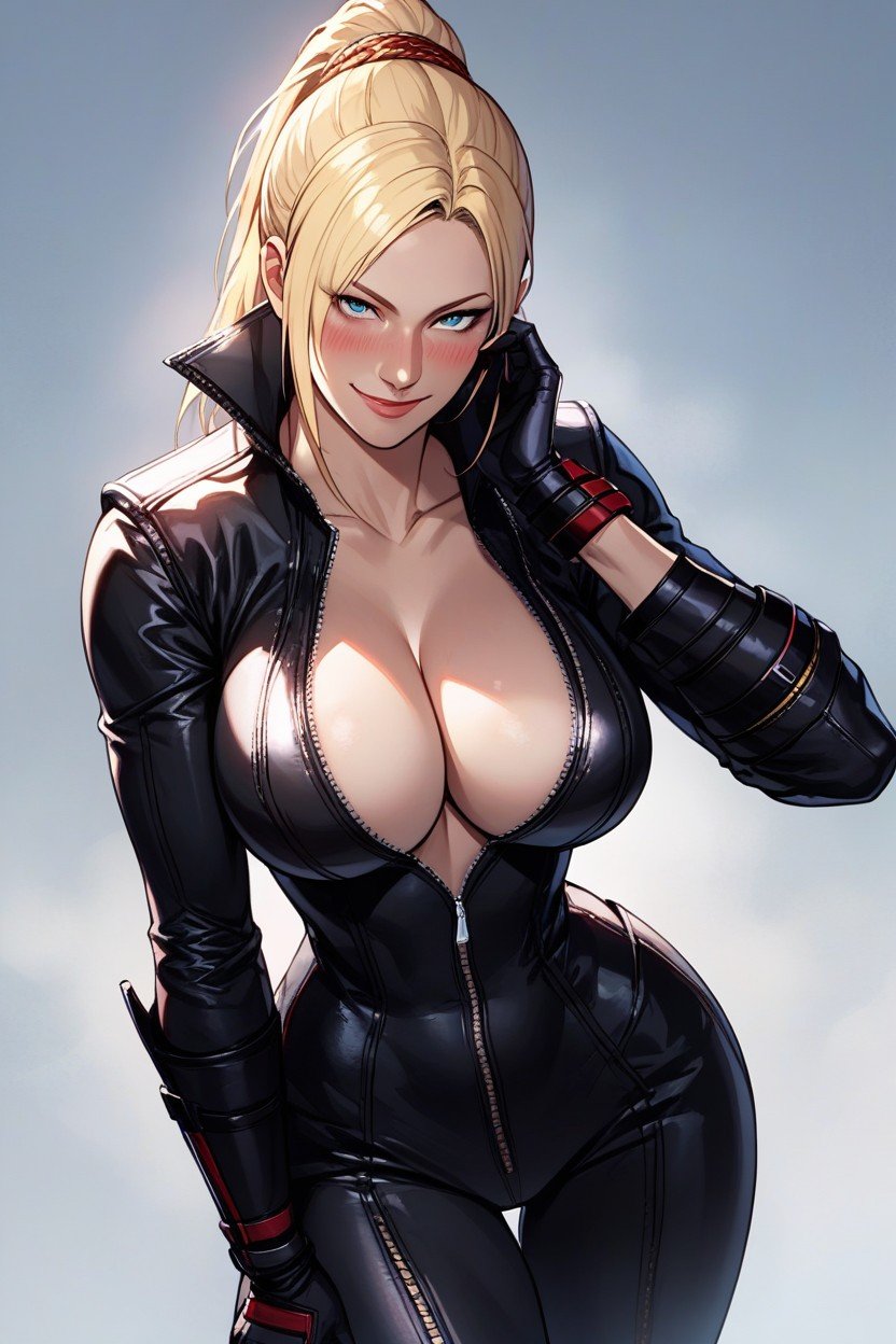 British, Beautiful Face, Nina Williams From Tekken헨타이 AI 포르노