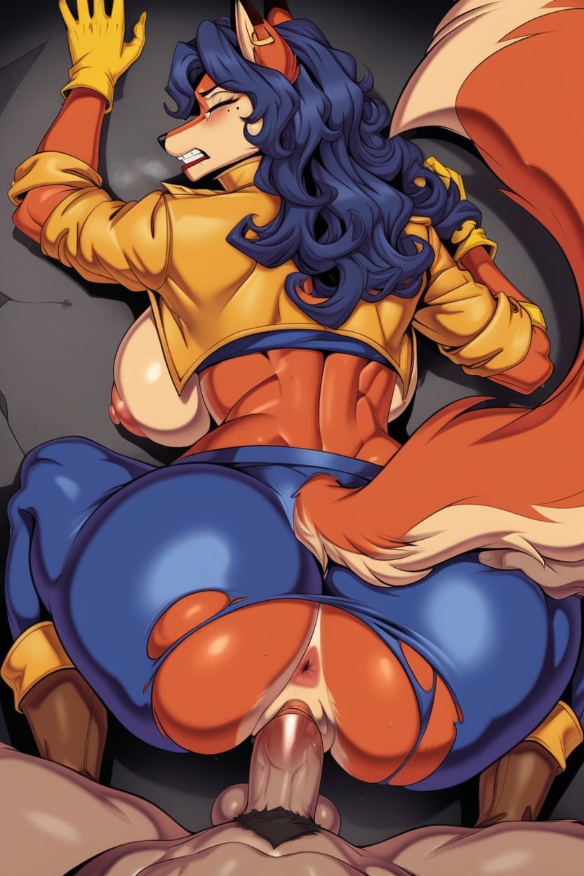 Rue, Defeat, Torn Clothes Porno IA Furry