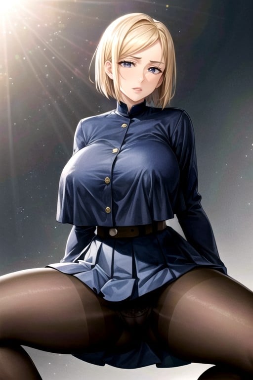 Thigh Boots, Ultra Detallado, Pubic HairHentai IA