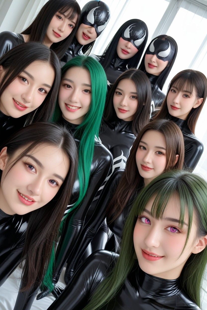 Unlimited Women, Bodysuit, Wide Angle Asian AI Porn