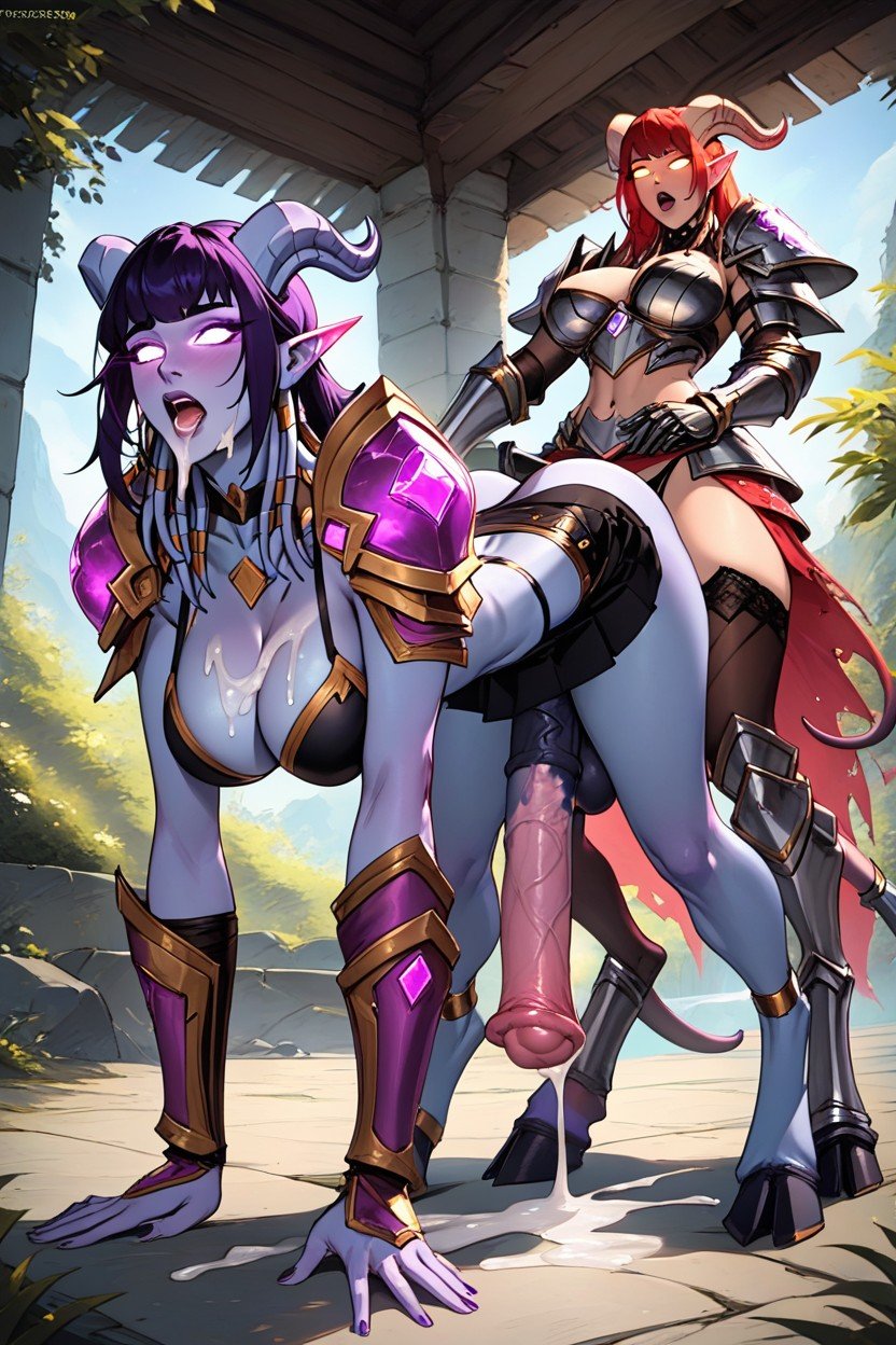 Draenei Fucked By Night Elf Futanari, 全身, 瀏海sites.postSEOTitles