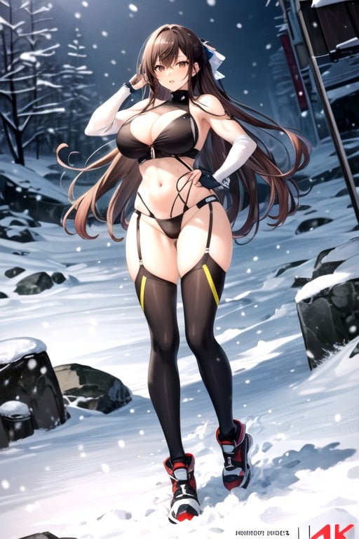 18+, Snowing, Camel Toe Hentai AI Porn