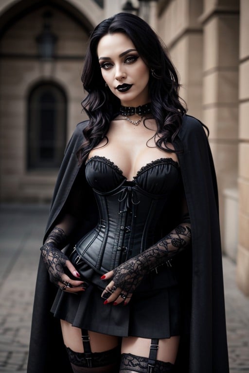 Vampire, Goth Shemale AI Porn