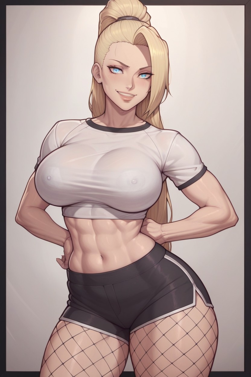 Rounded Ass, Sexy Lips, Highly Detailed Skin Hentai AI Porn