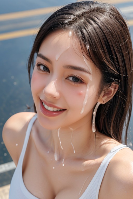 Good Anatomy, Close Up, Ultra Detailed Asian AI Porn