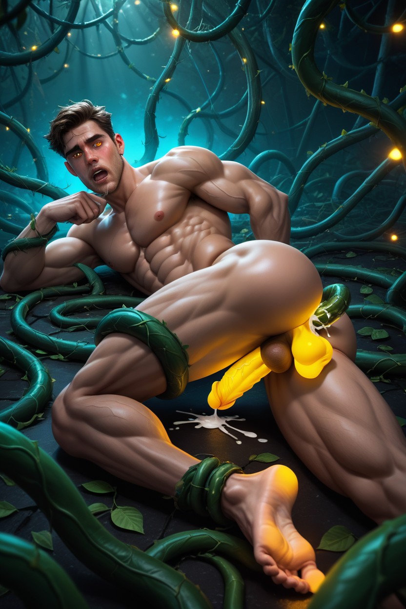 In Eyes, Gigantic, Laying On Side AI Gay Porn