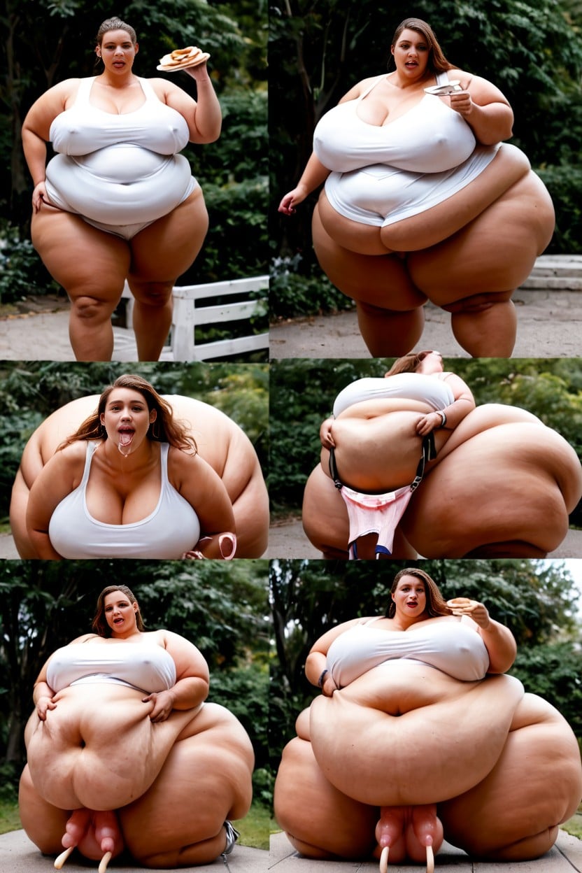 Growing Pussy, Fatter, Hyper Fat Hips AI Porn