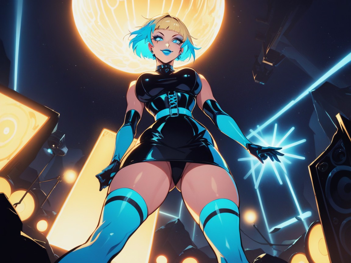 Rounded Hips, Rounded Ass, Vibrant Colors Hentai AI Porn