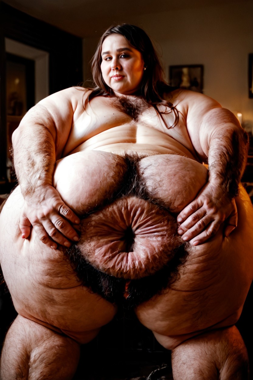 Waist, Hairy Anus, Hairy Arms Porno BBW IA