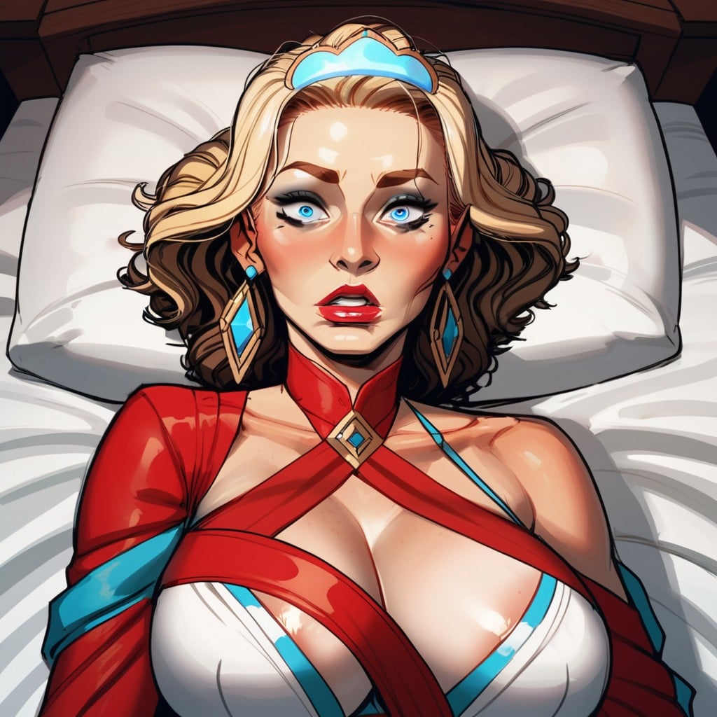 Official Style, Smeared Makeup, Hyper Realistic MILF AI Porn