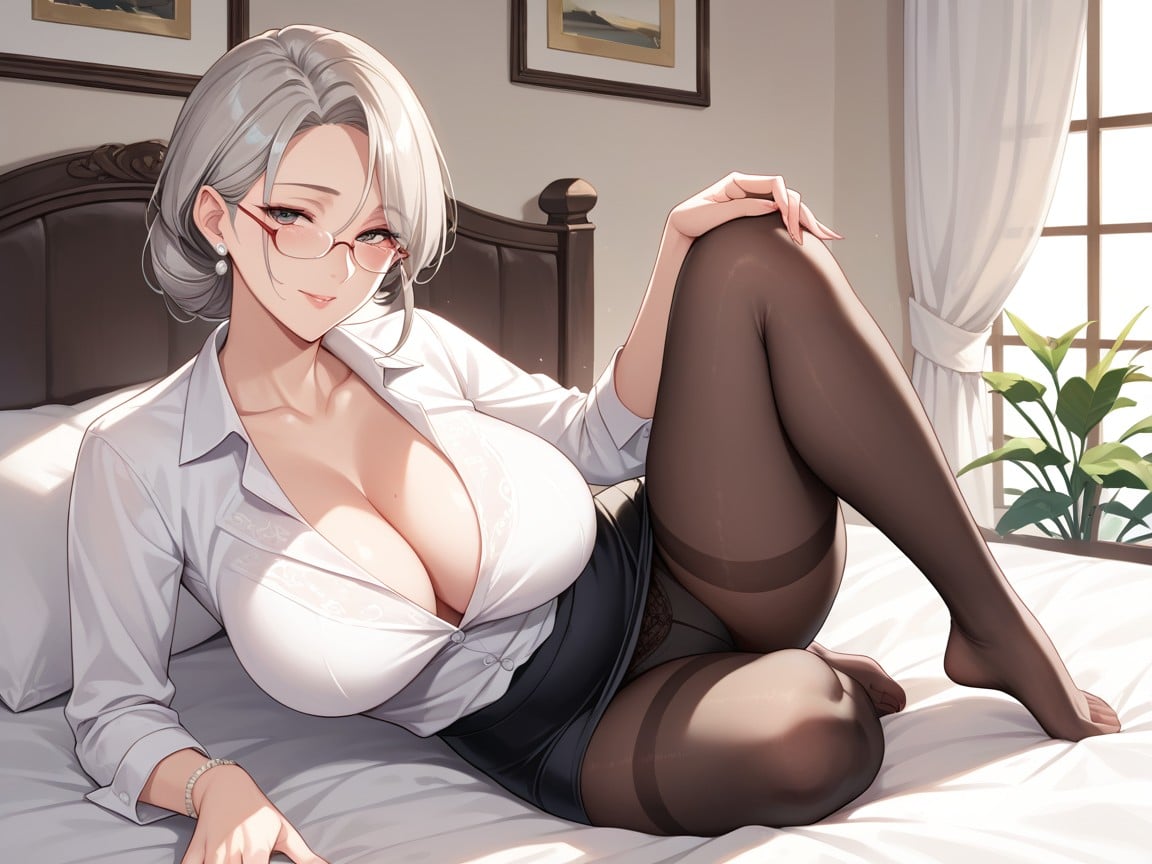 Bedroom, 30+, Teacher Hentai AI Porn