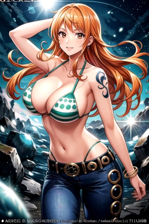 Ultra Detallado, Nami (one Piece)Hentai IA