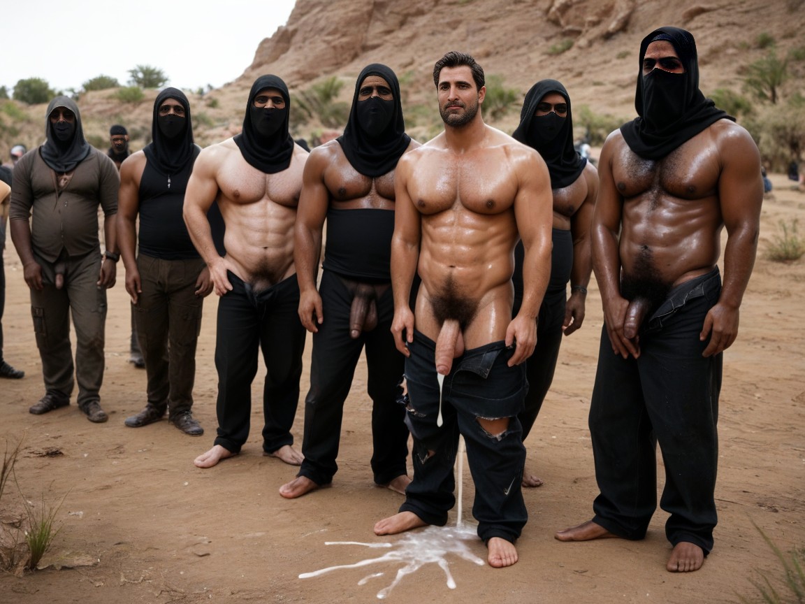 Thugs, Hyper Cum, Muy Corto Porno gay IA