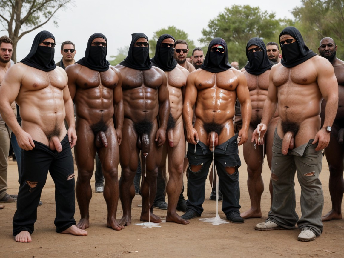 Pubic Hair, Sudanese Men, Hyper Cum Porno IA Gay