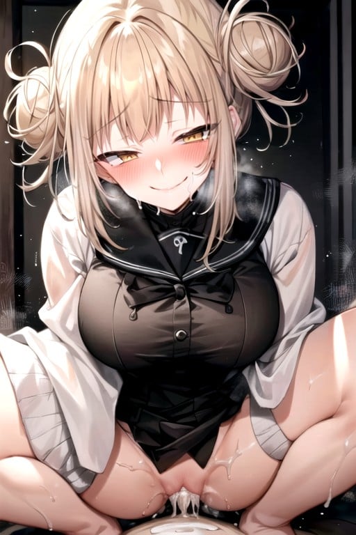 Toga Himiko (my Hero Academia), Creampie, Cowgirl Hentai AI Porn