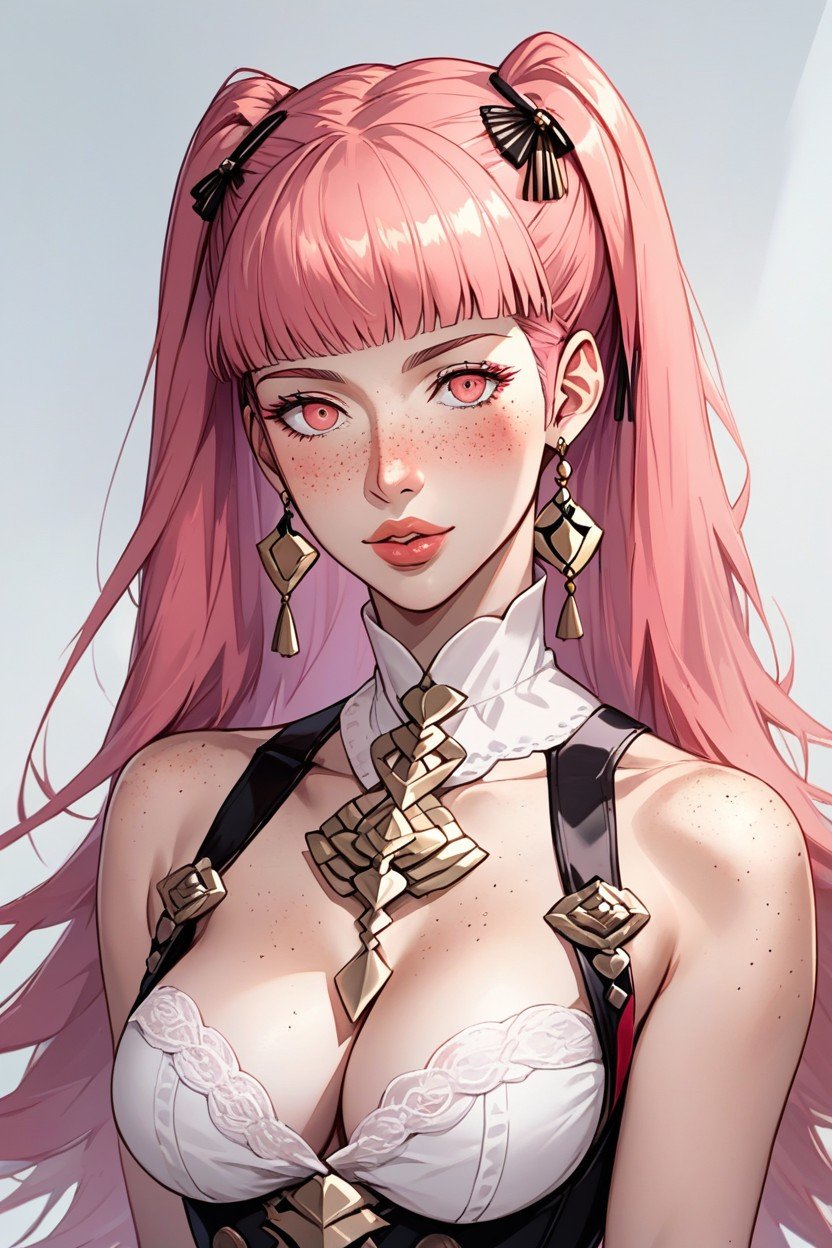 尴尬, Cleavage, Detailed FaceAI黄漫