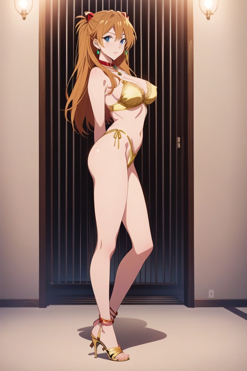 Seducing Pose, Tiptoe, Toes Hentai AI Porn
