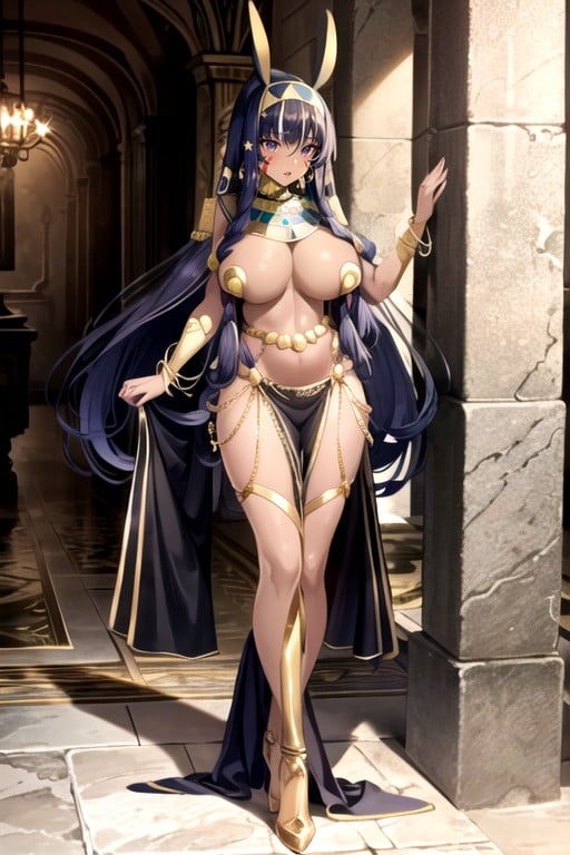 Debout, Nitocris (fate/grand Order), Corps EntierPorno IA transsexuelle