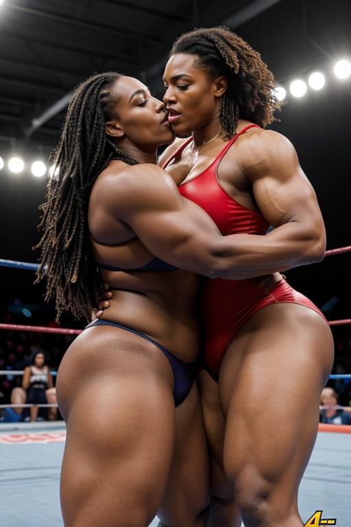 Hairy Pussy, Thick Ripped Hyper Muscular Heavyweight African Woman Bodybuilder Wrestle Vs Thick Ripped Hyper Muscular Heavyweight Russian Woman Bodybuilder, Sweet Skin人妖AI色情