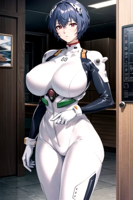 Ayanami Rei (evangelion), Massive Ass, Fake Breasts Hentai AI Porn