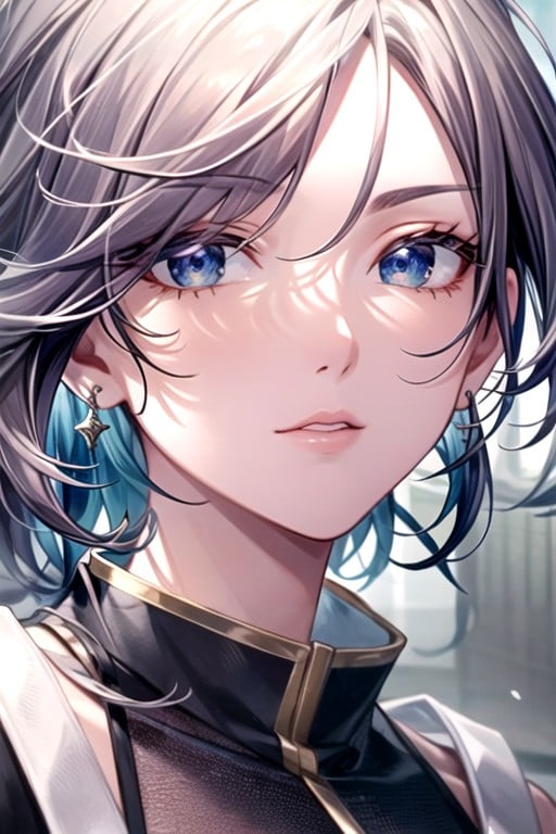 Close Up Ear, Ear Focus, Earrings FocusPorno IA Hentai