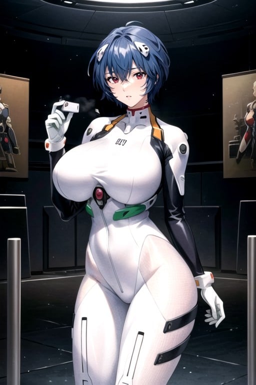 Ayanami Rei (evangelion), Hourglassexpansion, Seins FauxPorno IA transsexuelle