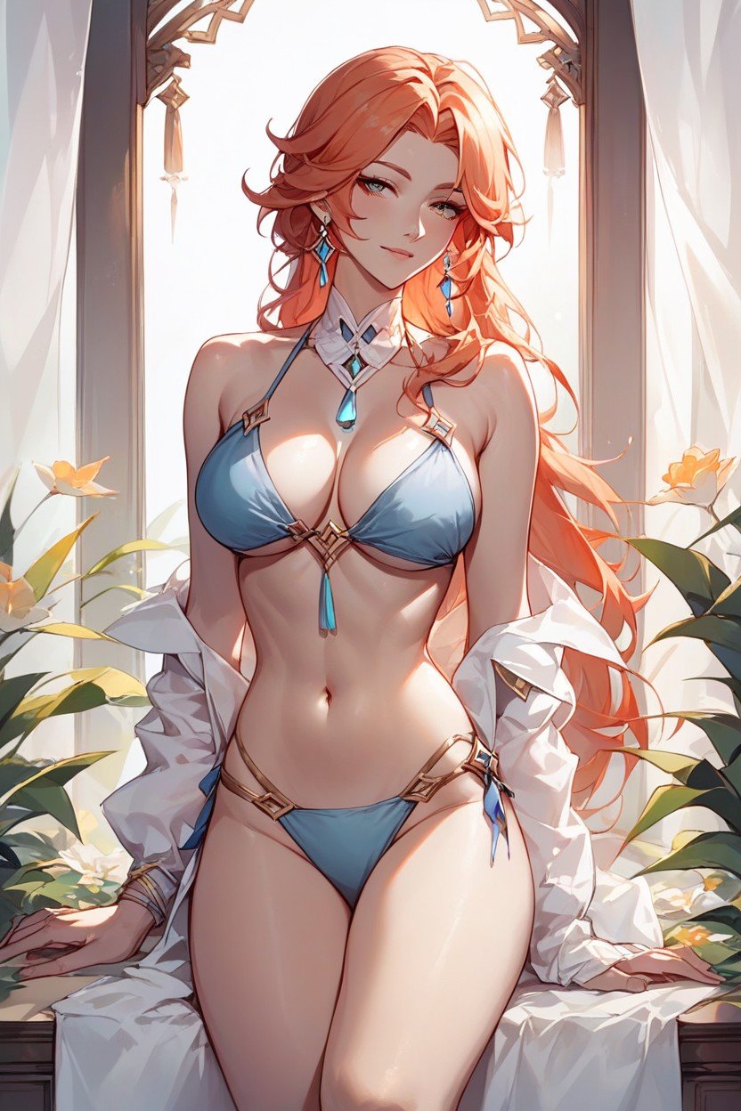 Sexy Bikini, Ultra Detailed, Sexy PoseヘンタイAIポルノ