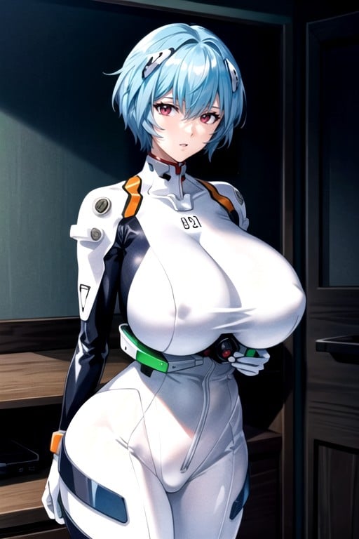 Hourglassexpansion, Fake Breasts, Ayanami Rei (evangelion) Shemale AI Porn