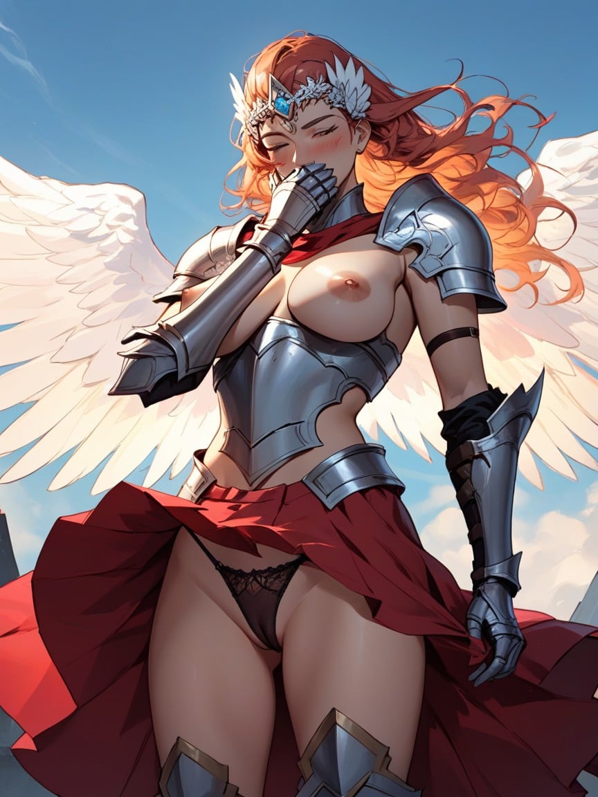 Valkyrie, Bunda Média, Tesão Travesti IA Pornô