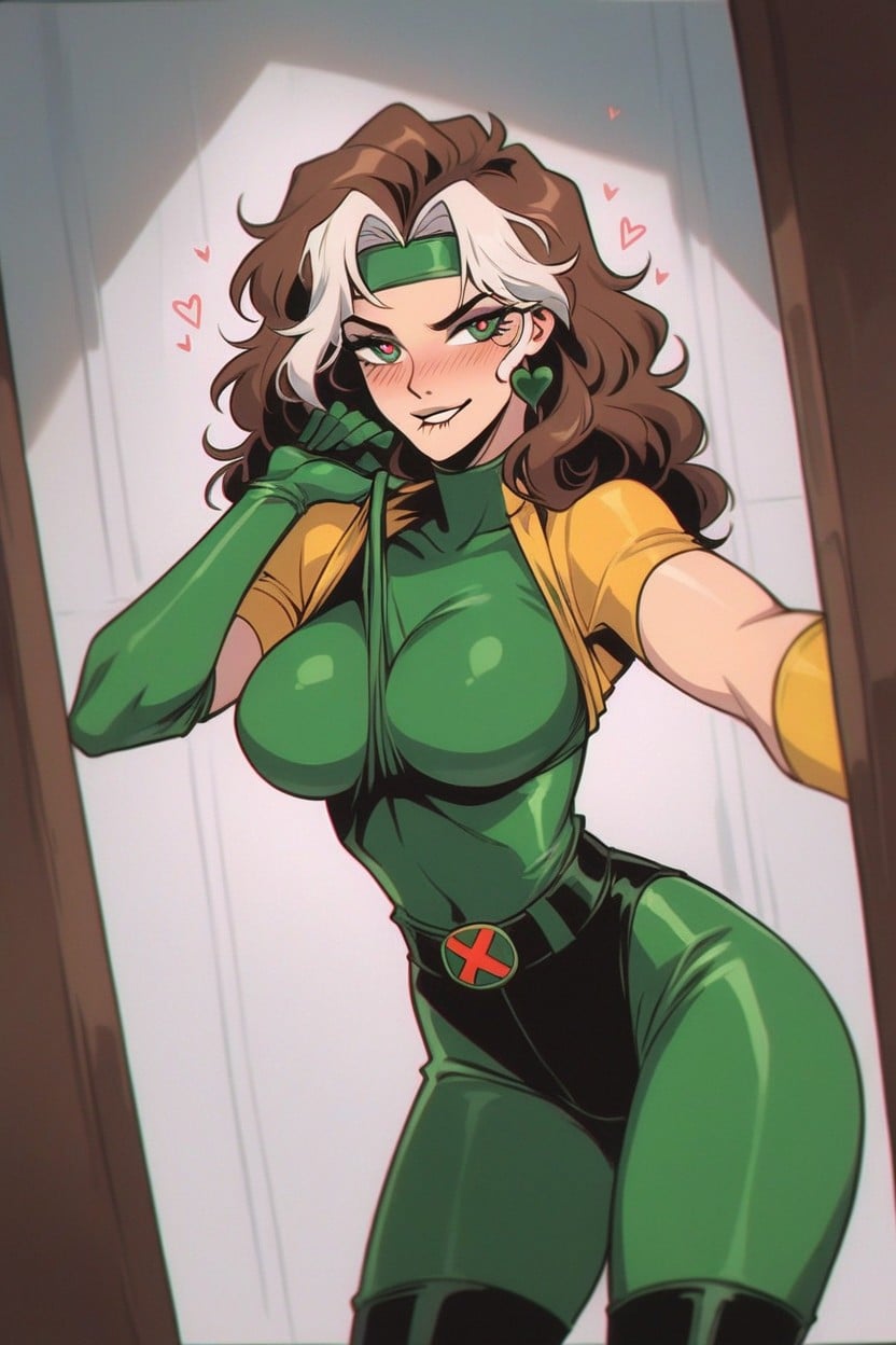 Horny, Curly, Medium Ass Hentai AI Porn
