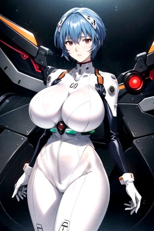 Fake Breasts, Ayanami Rei (evangelion), Hourglassexpansion Shemale AI Porn